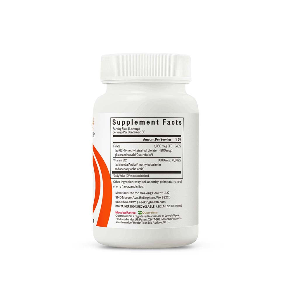 Methyl B12 with L-Methylfolate | Fresh Daily Favorite