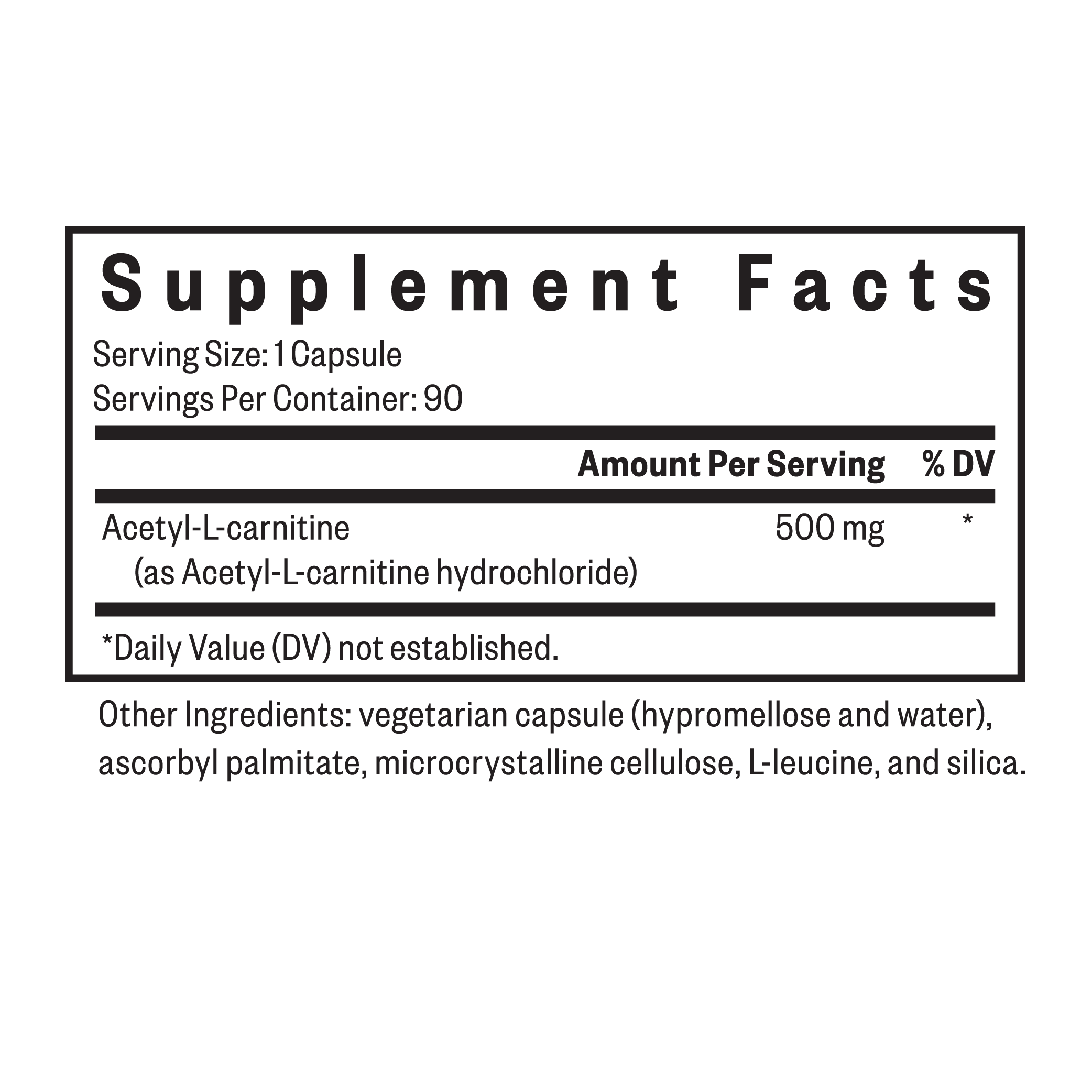 Acetyl-L-Carnitine | Fresh Daily Favorite