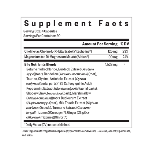 Bile Nutrients | Fresh Daily Favorite