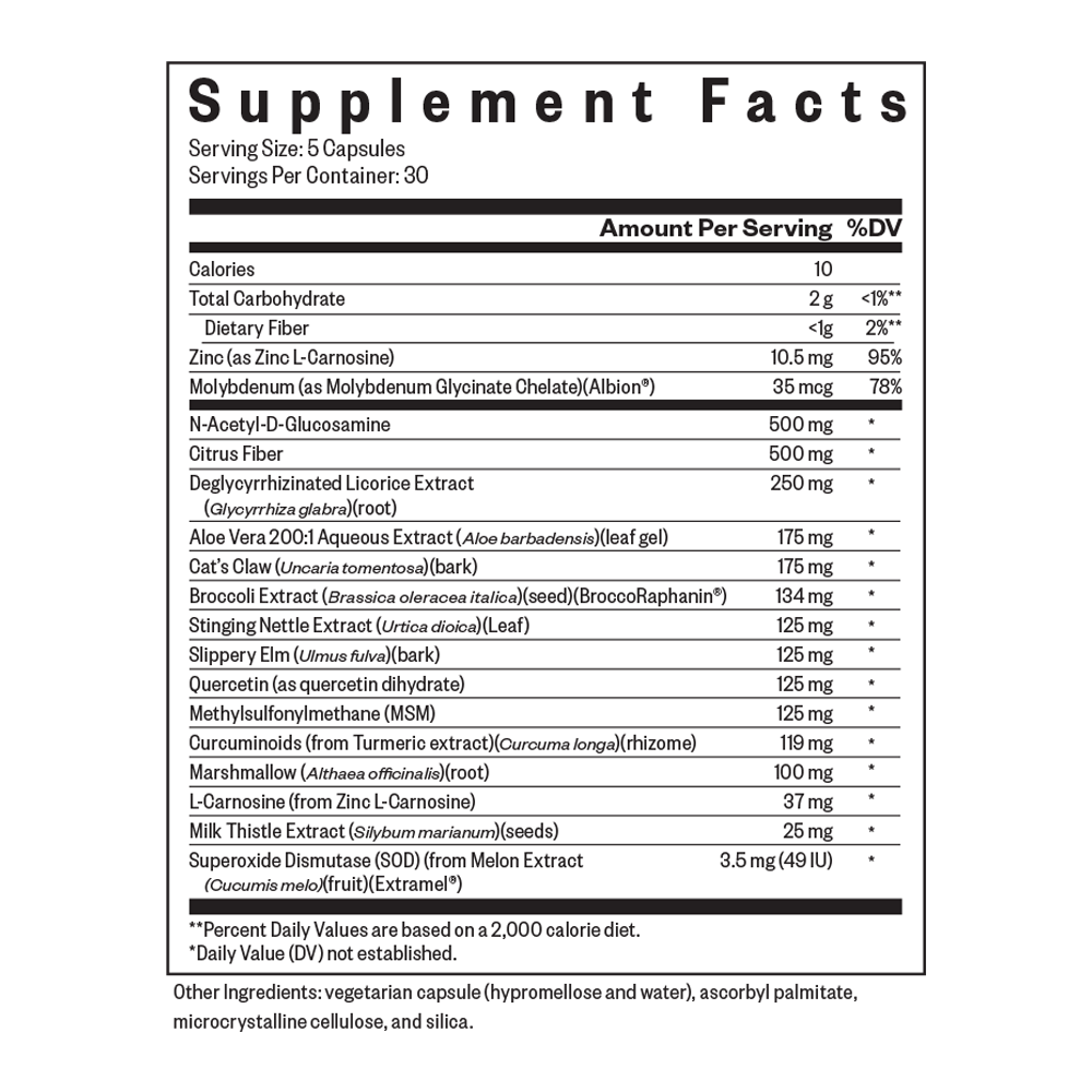Gut Nutrients | Fresh Daily Favorite