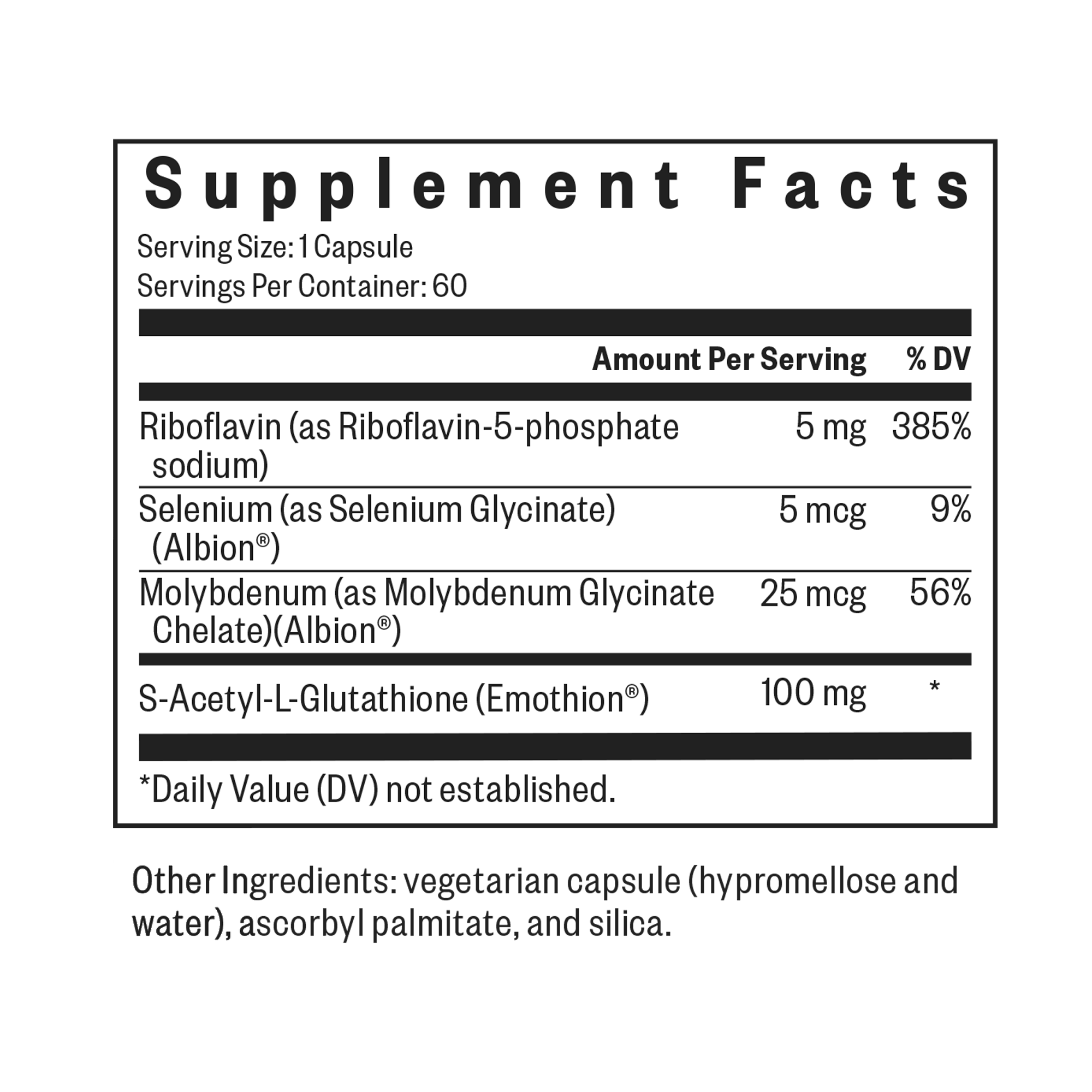 Glutathione with Cofactors ( formerly Glutathione Plus) | Fresh Daily Favorite