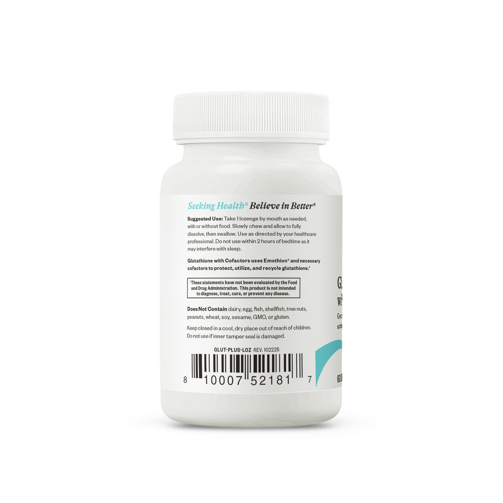 Glutathione with Cofactors Lozenges ( formerly Glutathione Plus Lozenge ) | Fresh Daily Favorite