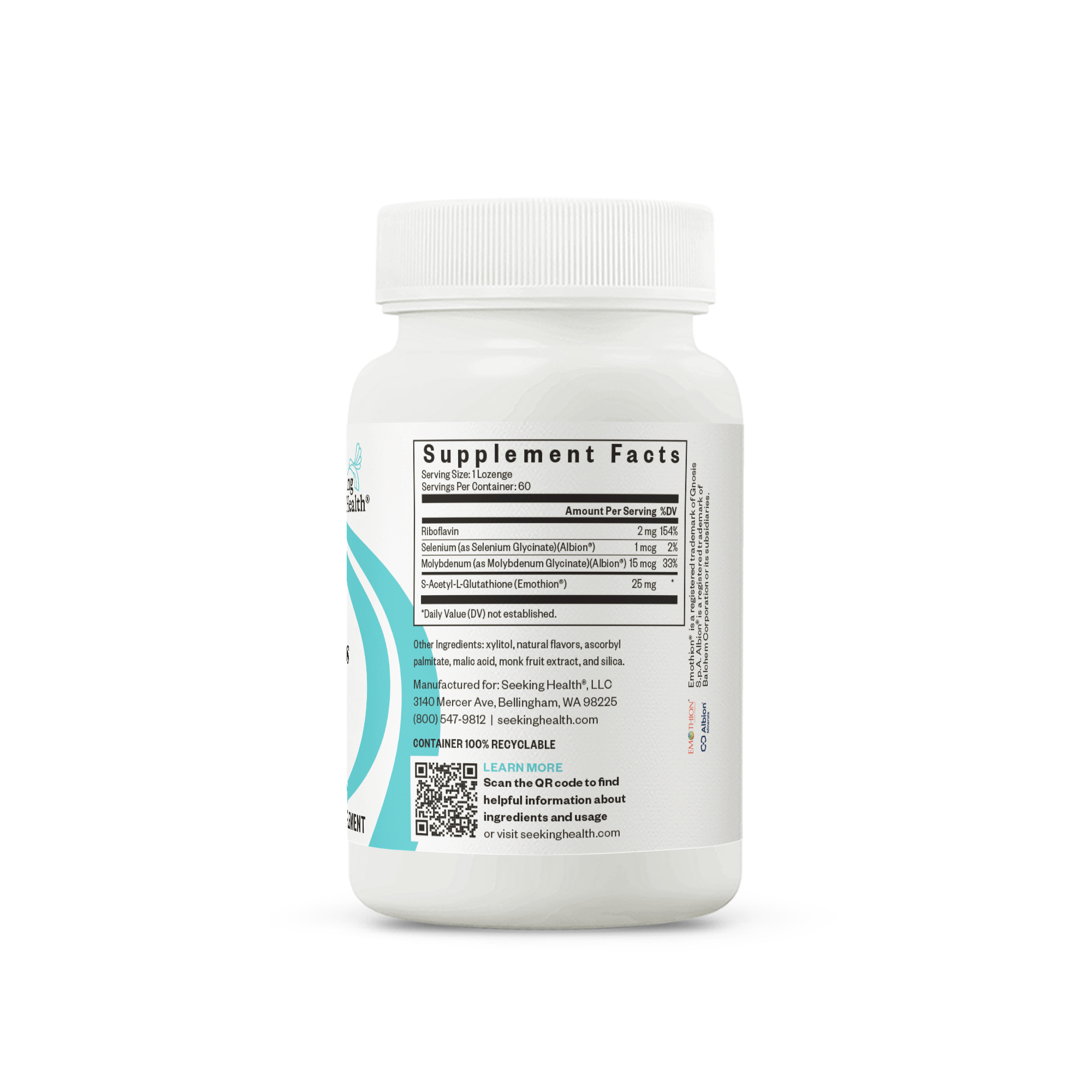 Glutathione with Cofactors Lozenges ( formerly Glutathione Plus Lozenge ) | Fresh Daily Favorite