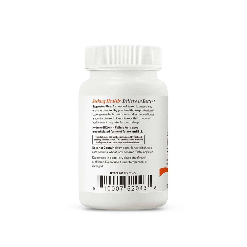 Hydroxo B12 with Folinic Acid | Fresh Daily Favorite