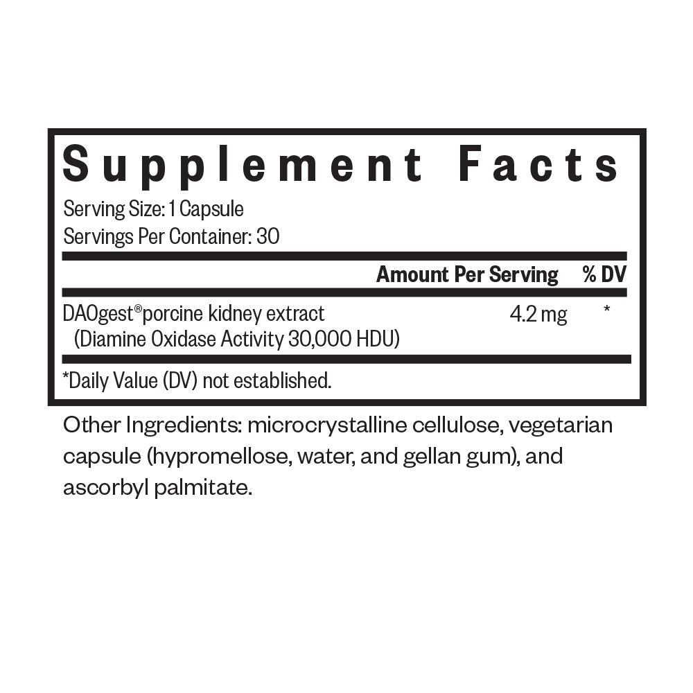 DAO Enzyme | Fresh Daily Favorite