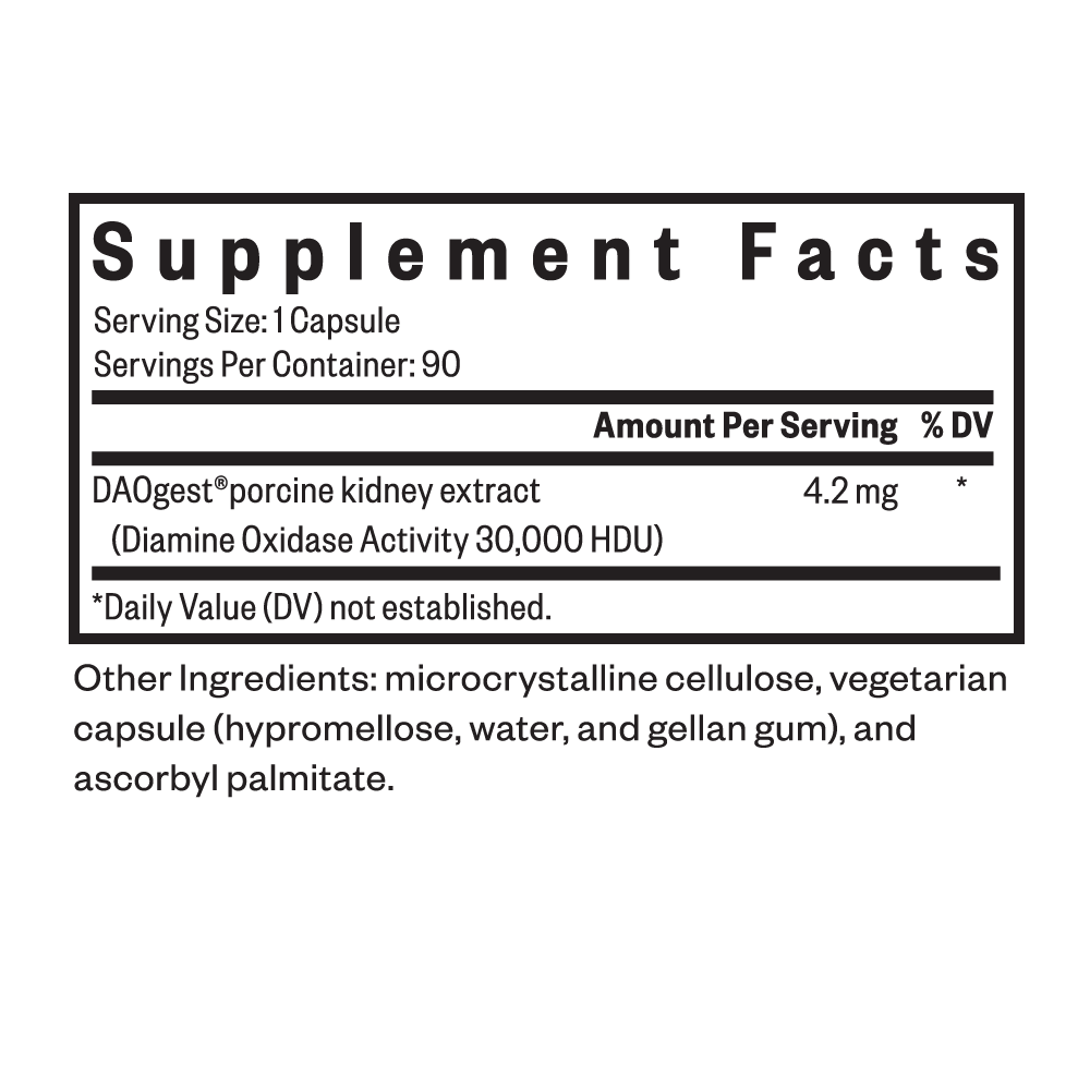 DAO Enzyme | Fresh Daily Favorite