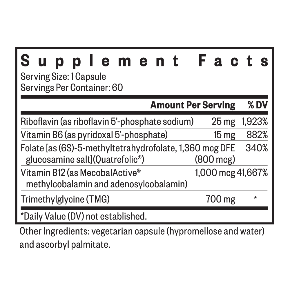 Homocysteine Nutrients | Fresh Daily Favorite
