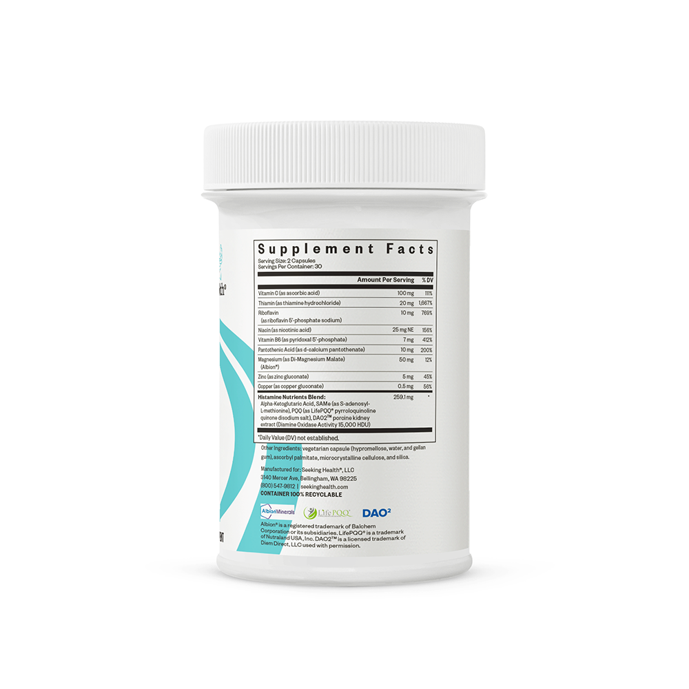 Histamine Nutrients | Fresh Daily Favorite