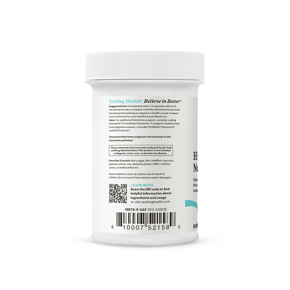 Histamine Nutrients | Fresh Daily Favorite