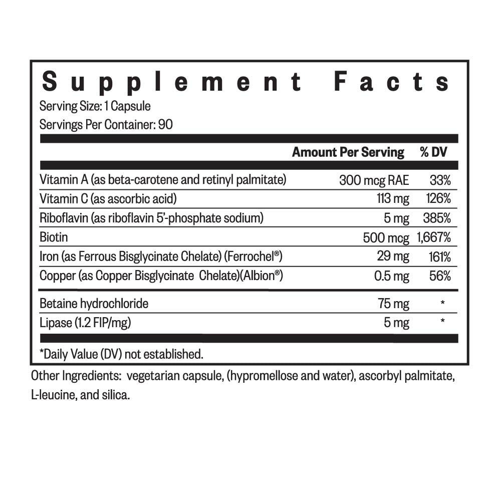 Iron with Cofactors | Fresh Daily Favorite