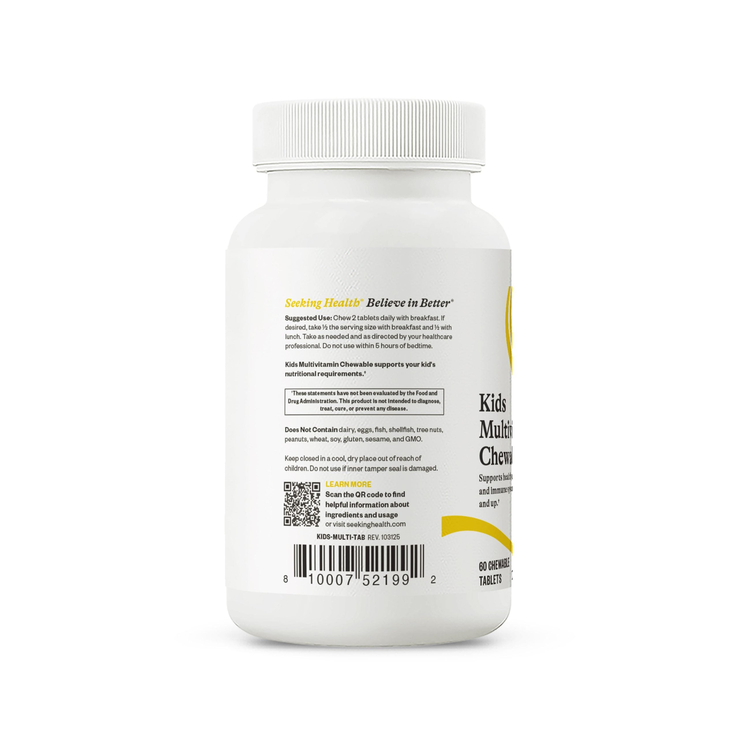 Kids Multivitamin Chewable | Clean Nutrition Support