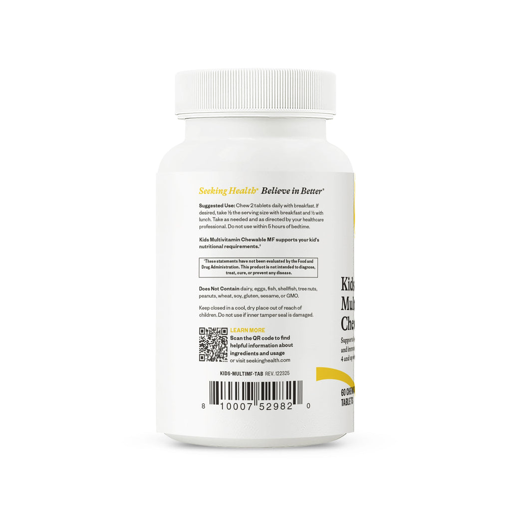 Kids Multivitamin Chewable MF | Clean Nutrition Support