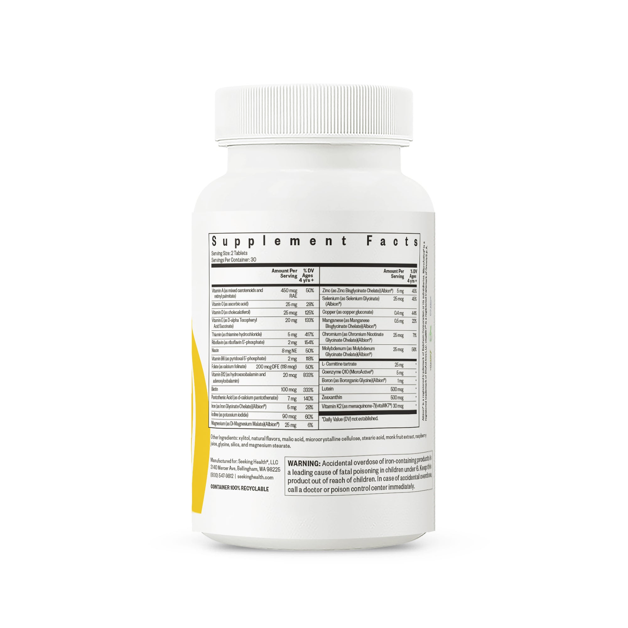 Kids Multivitamin Chewable MF | Clean Nutrition Support