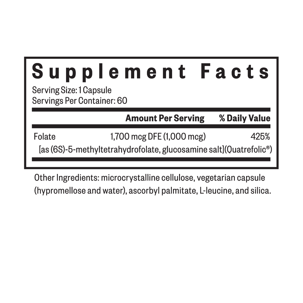 L-Methylfolate | Fresh Daily Favorite