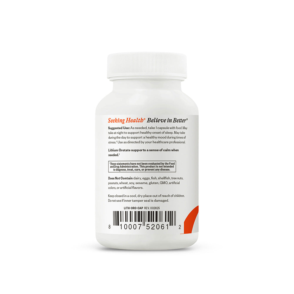 Lithium Orotate | Fresh Daily Favorite
