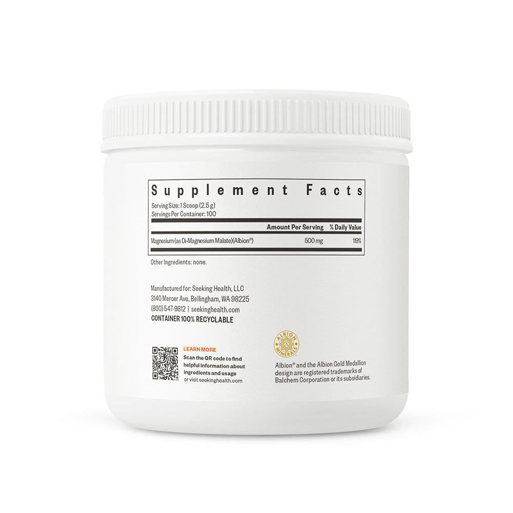 Magnesium Malate Powder | Clean Nutrition Support
