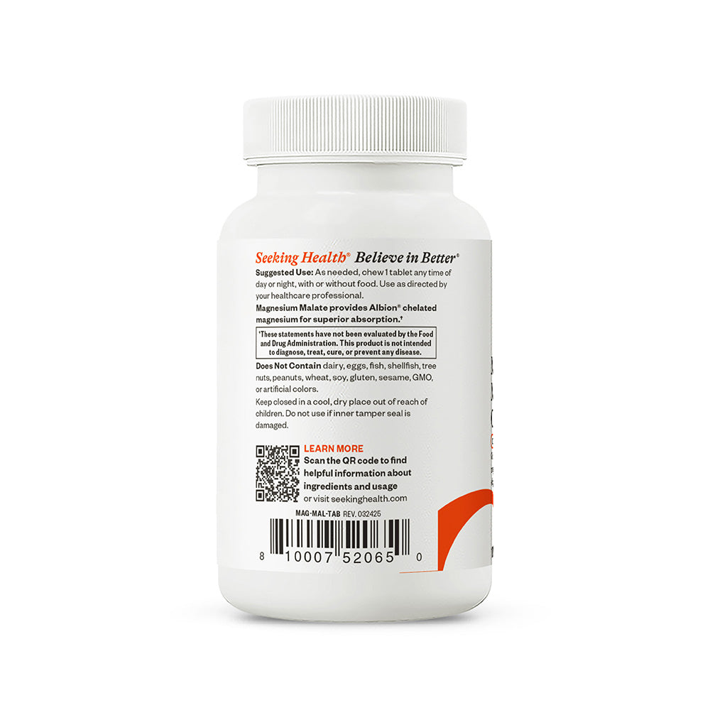 Magnesium Malate Chewable | Clean Nutrition Support