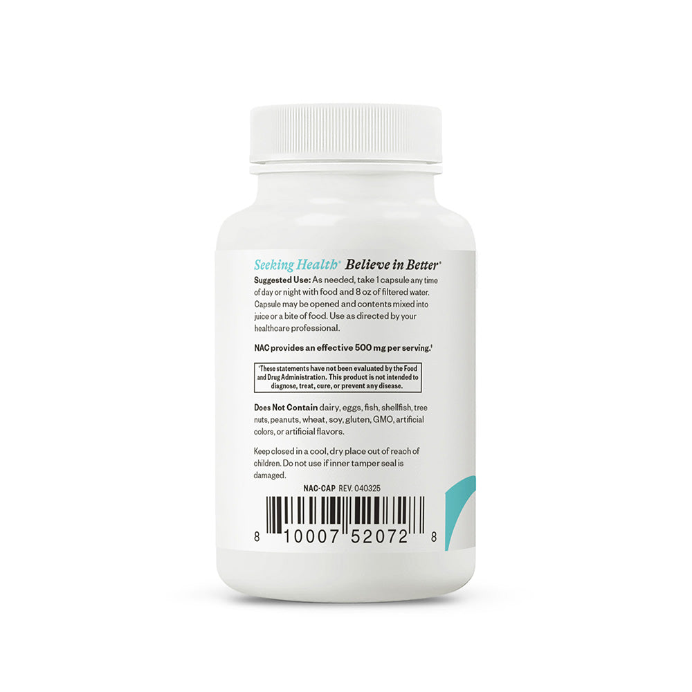 NAC Supplement (N-Acetyl-L-Cysteine) | Clean Nutrition Support