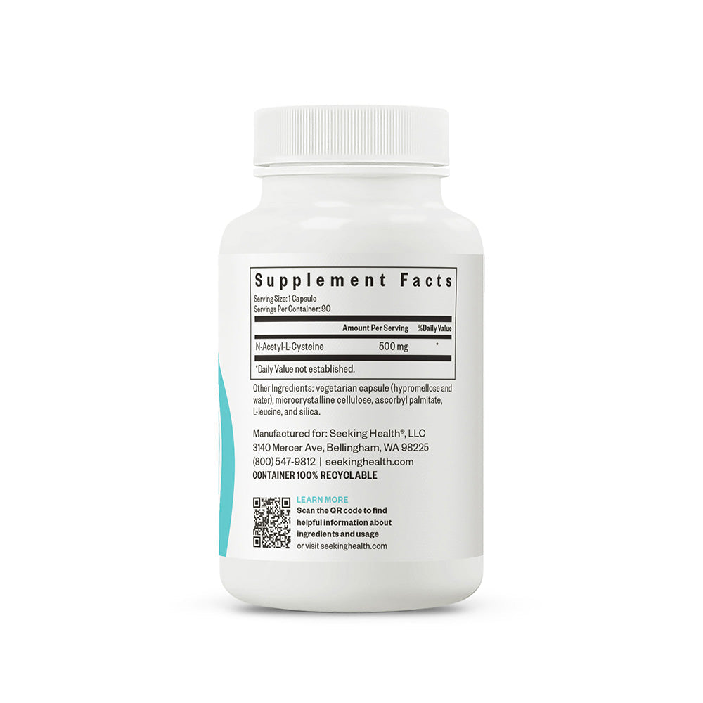 NAC Supplement (N-Acetyl-L-Cysteine) | Clean Nutrition Support