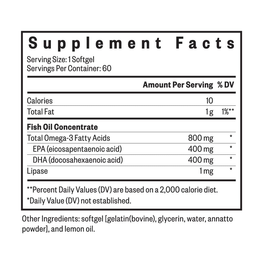 Fish Oil | Fresh Daily Favorite
