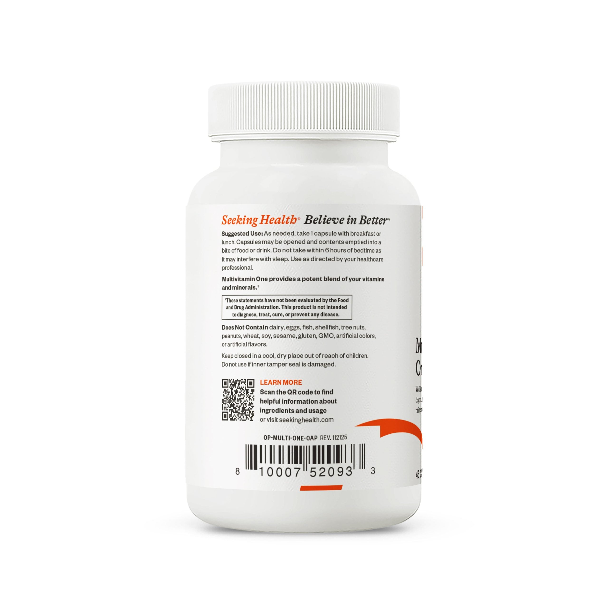 Multivitamin One | Clean Nutrition Support