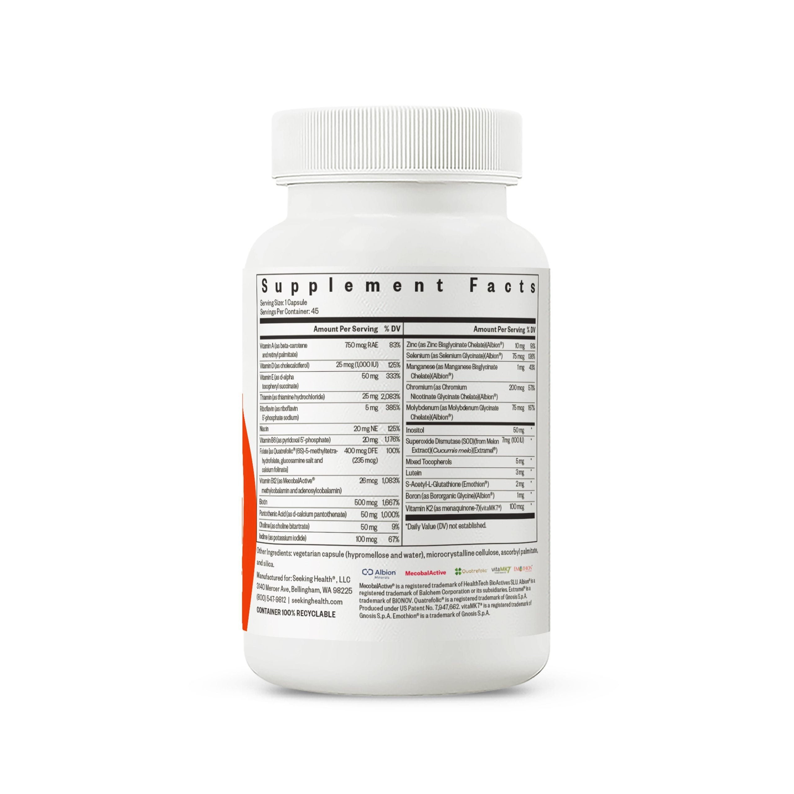 Multivitamin One | Clean Nutrition Support