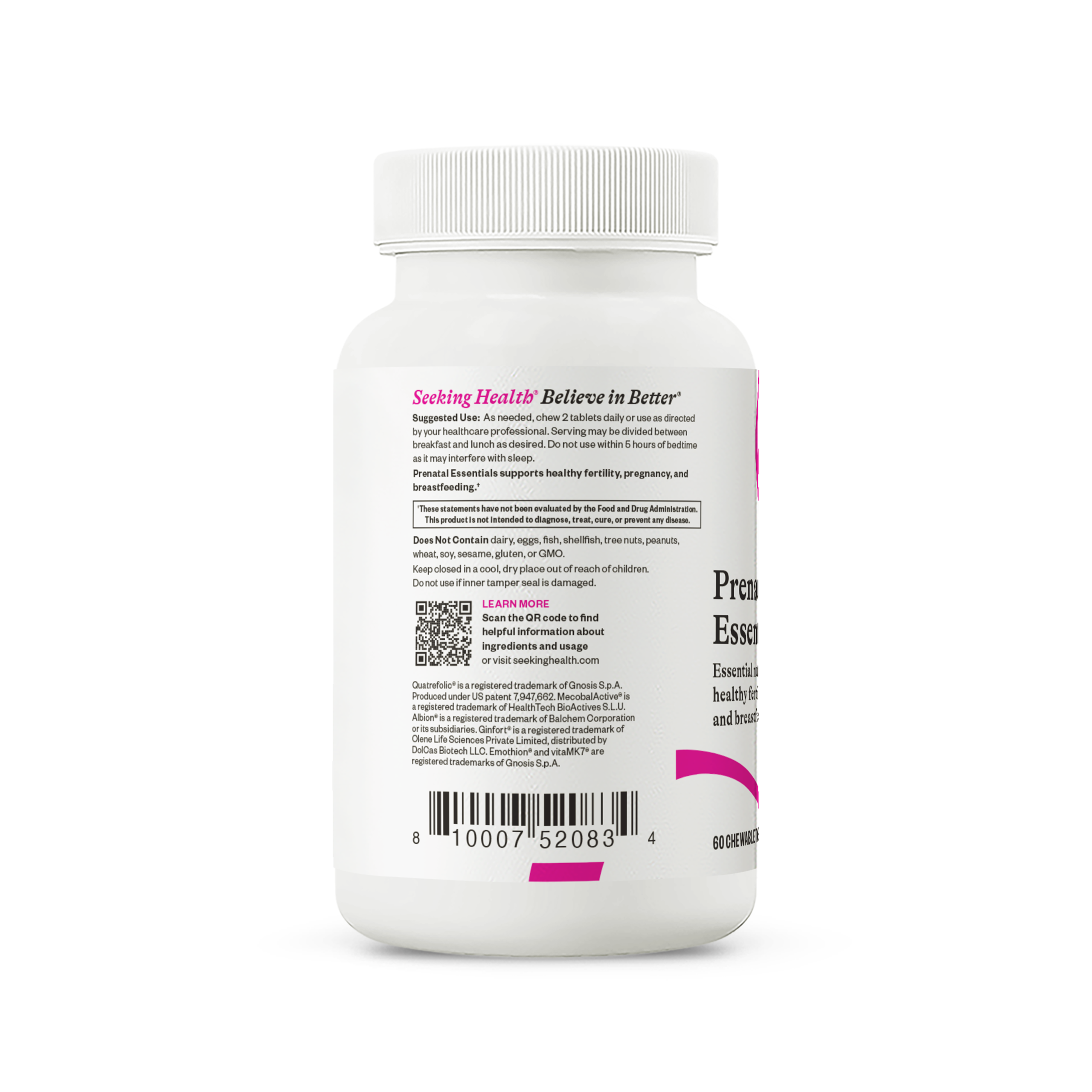 Prenatal Essentials Chewable | Fresh Daily Favorite