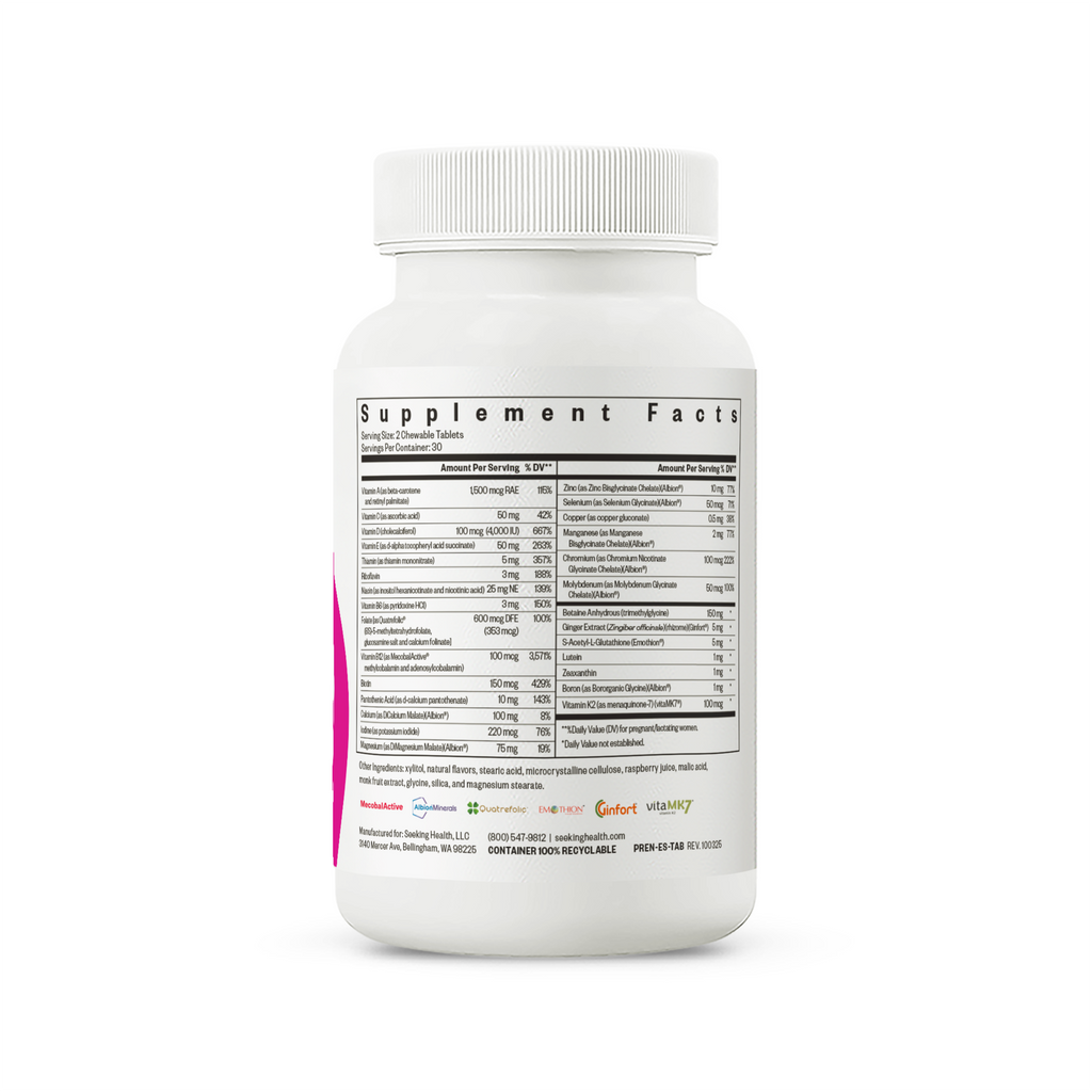 Prenatal Essentials Chewable | Fresh Daily Favorite