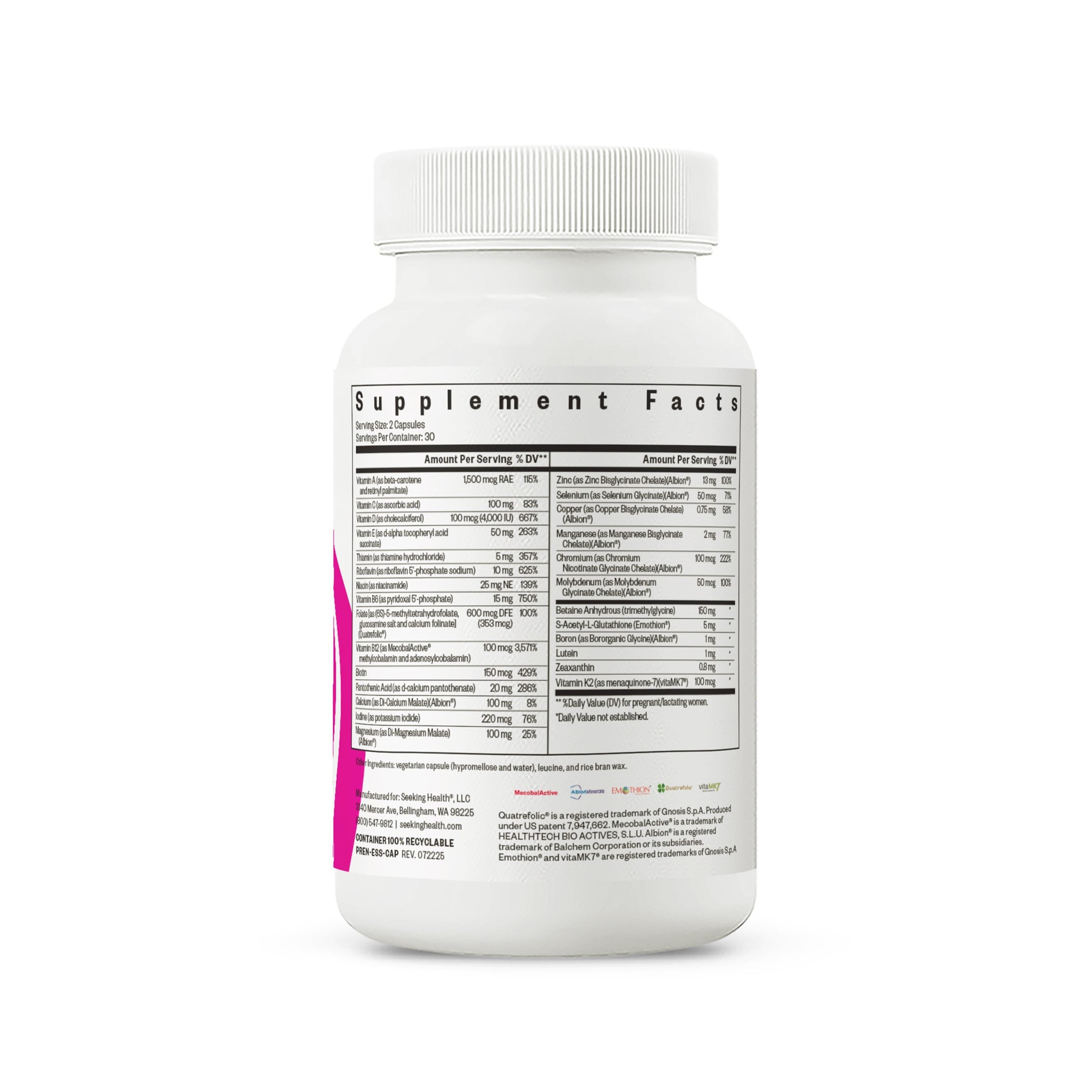 Prenatal Essentials | Fresh Daily Favorite