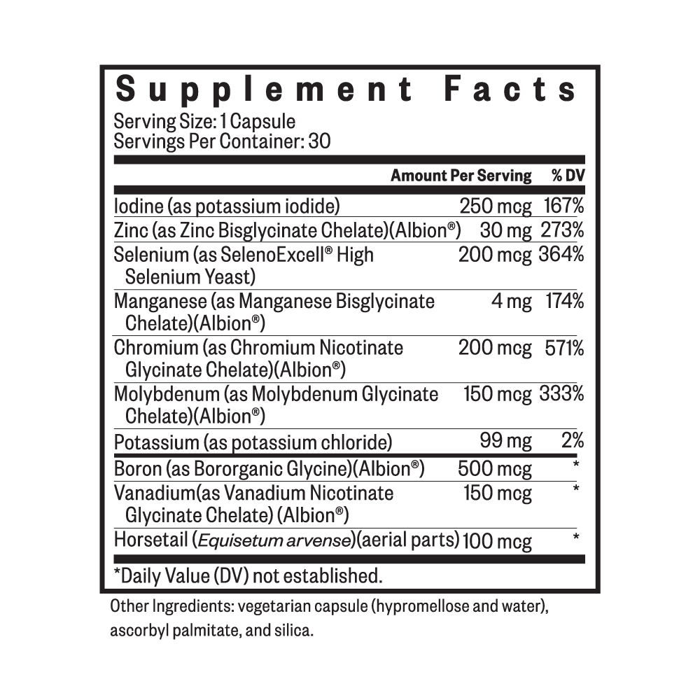 Trace Minerals Complex II | Fresh Daily Favorite