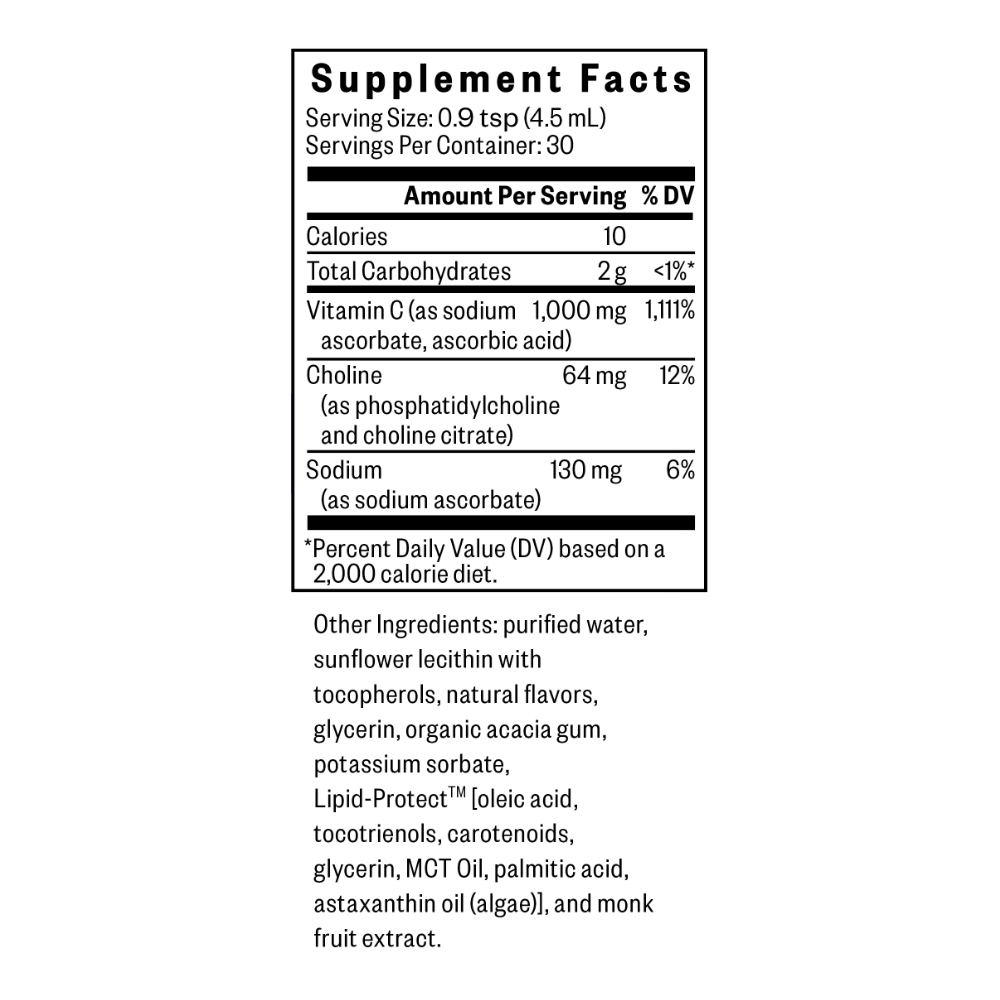 Liposomal Vitamin C | Clean Nutrition Support