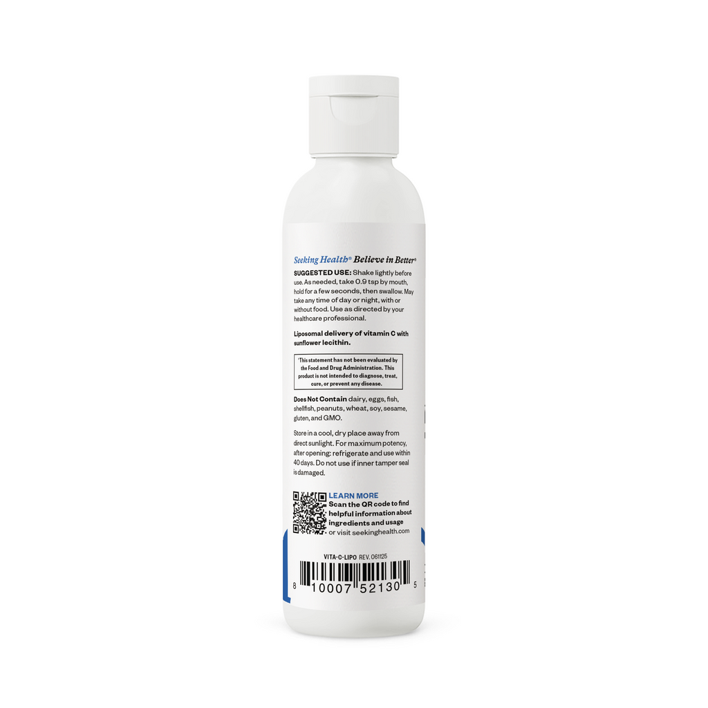 Liposomal Vitamin C | Clean Nutrition Support