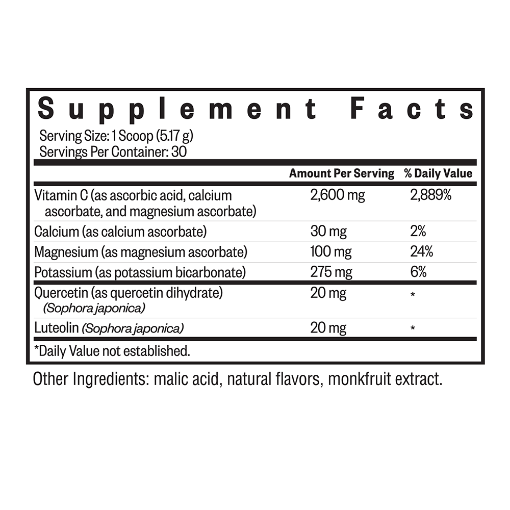 Vitamin C Plus | Clean Nutrition Support