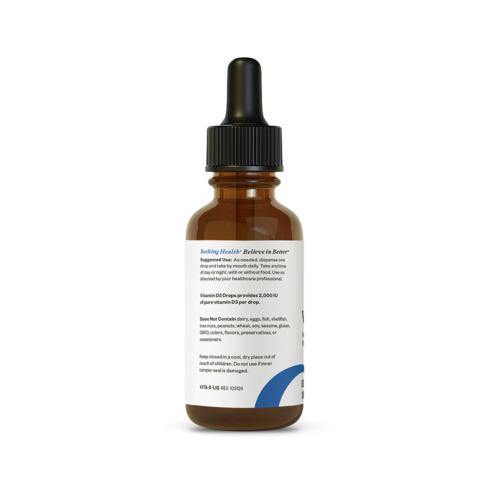 Vitamin D3 Drops | Clean Nutrition Support