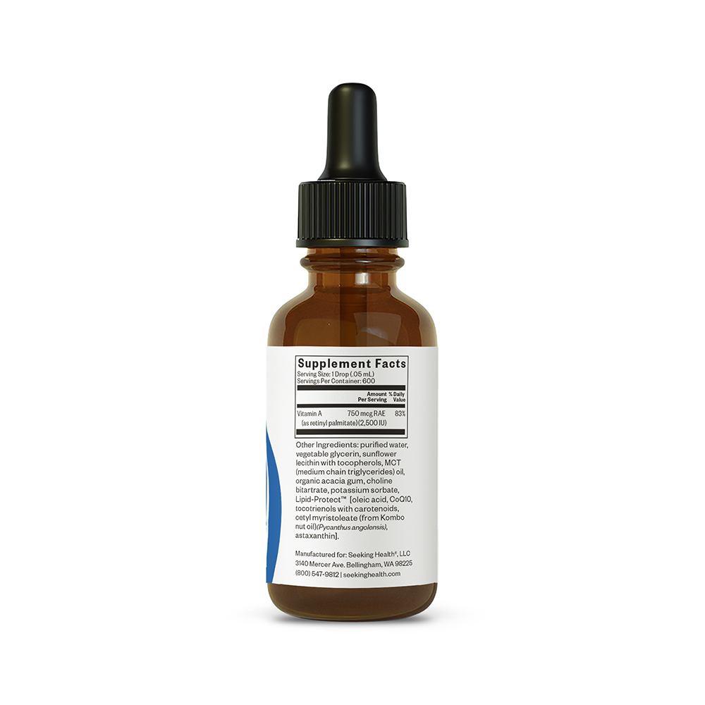 Vitamin A Drops | Clean Nutrition Support
